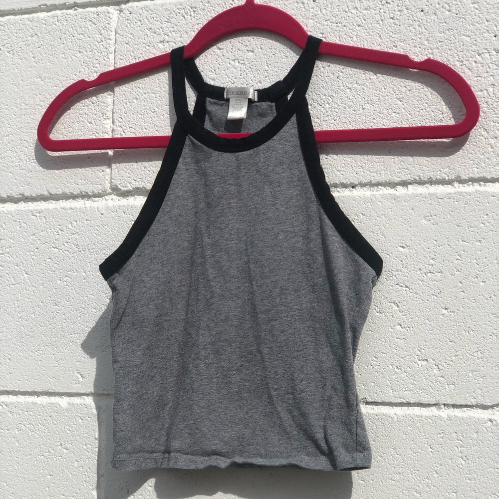 Gray Tank Corp top